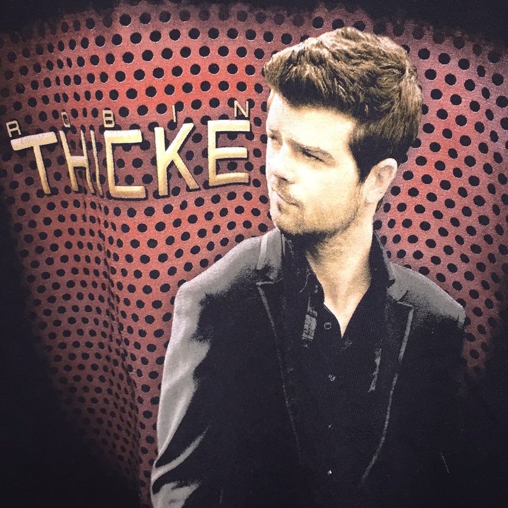 2009 Robin Thicke Tour T-Shirt